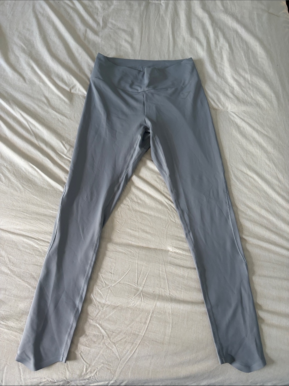 Gymshark Light Gray High-Waisted Leggings